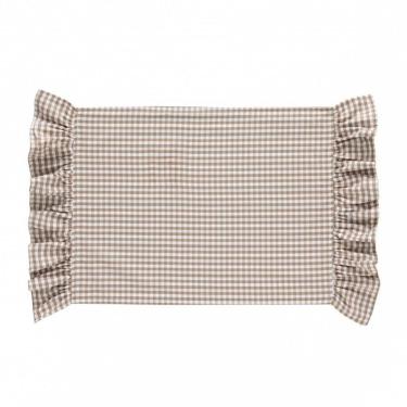 Imagem de Jogo Americano Copa E Cia Avuslo Dupla Face Marie Taupe