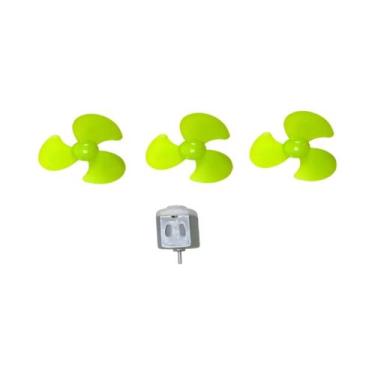 Imagem de Mini Micro Motor Dc Com Hélice Para Brinquedos Diy, Hobbies, Helicópte