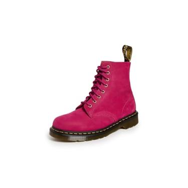 Imagem de Dr. Martens Bota masculina 1460 Pascal Fashion, Rosa fúcsia, 8 Women/7 Men