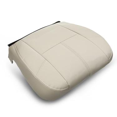 Imagem de A-Premium Capa de assento inferior de couro marrom dianteiro esquerdo do motorista compatível com Chevrolet Silverado 1500 2500 HD/3500 HD Tahoe e GMC Sierra Yukon e Cadillac