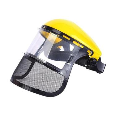 Imagem de Máscara Protetora De PVC Anti-Poeira Para Corte, Com Tela Protetora An