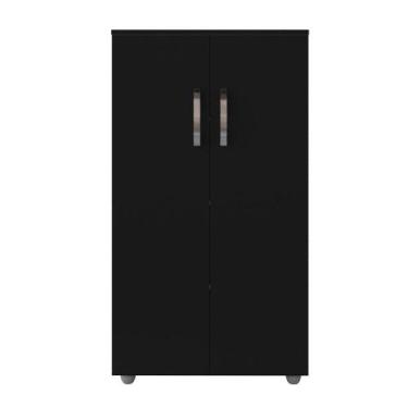 Imagem de Armário Multiuso Sapateira Organizadora 2 Portas Rosana Preto- Mabe Ma