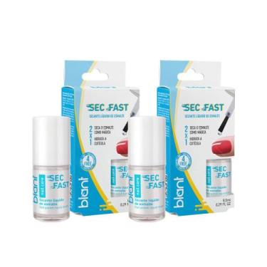 Imagem de Kit 2 Secante Líquido de Esmalte Blant Sec Fast 2x1 8,5ml