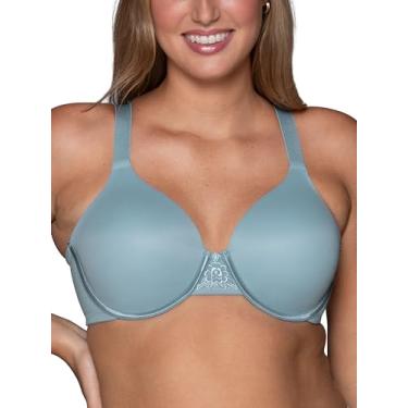 Imagem de Vanity Fair Sutiã feminino completo de beleza nas costas, tecido elástico em 4 vias, bojos levemente forrados até H, Com aro - Chuva matinal, 44C