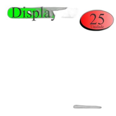 Imagem de 25 Display A3 Expositor Folhas Quadro Aviso Parede Pet Horiz