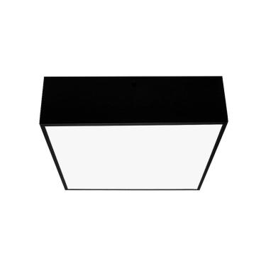 Imagem de Plafon Taschibra Quadra Quadrado 4Xe27 Bivolt Preto