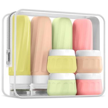 Imagem de Conjunto de garrafas de viagem Mrsdry 90 ml, pacote com 8 unidades com