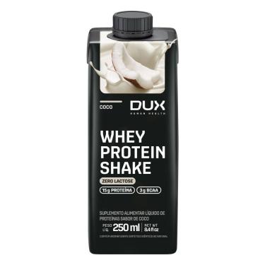 Imagem de Whey Protein Shake Dux com 15g de Proteína e 3g BCAA Sabor Coco Zero Lactose 250ml