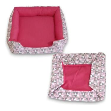 Imagem de Cama De Cachorro E Gato Caminha Pet Com Capa Avulsa 60x60 - GV Enxovai