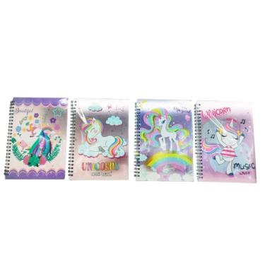 Imagem de Caderneta de Anotações RF65 Unicornio, formato 14,5x21 c/ 80fls, unidade, VMP 0.203.102.603