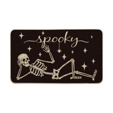 Imagem de Capacho Artoid Mode Spooky Skeleton Spider Bone Halloween