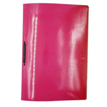 Imagem de Pasta Grampo Trilho Colorida 10 Unidades - TP Pastas , Rosa