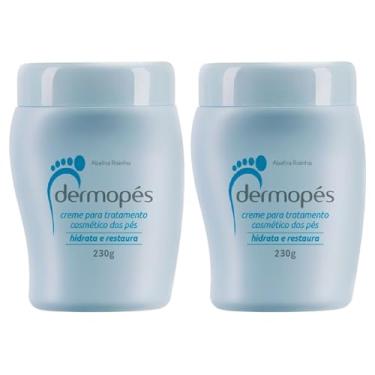Imagem de Kit 2 Creme Hidrata e Restaura Dermopés Pele Ressecada 230g