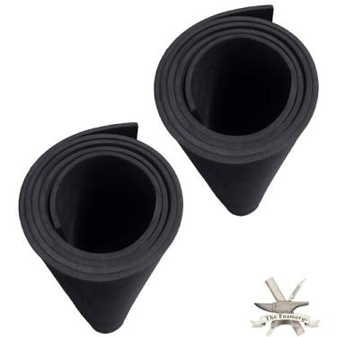 Imagem de Pacote com 2 pacotes de espuma EVA para cosplay - Pacote com 2: 5 mm de espessura (preto) Folhas extragrandes de 89 x 149 cm - Espuma de artesanato de densidade ultra alta 85 kg/m3 - por The Foamory