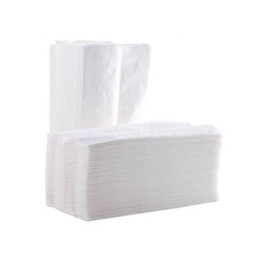 Imagem de Folha papel toalha interfolhado 100% celulose. c/1000