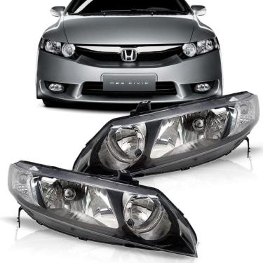 Imagem de Farol new civic honda ano 2006 2007 2008 2009 2010 2011