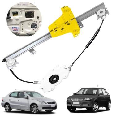 Imagem de Máquina Vidro Elétrica Gol Voyage 2008 A 23 Tras Dir S/Motor