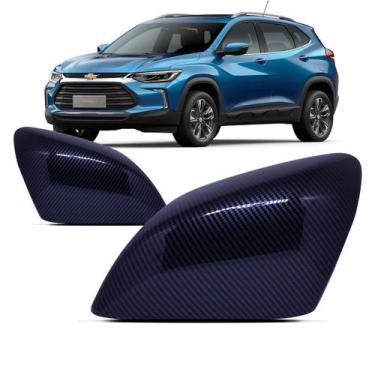 Imagem de Par Capa Espelho Retrovisor Carbono Winnparts Tracker 2020 A 2022 Pi01