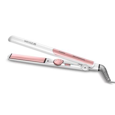 Imagem de Chapinha Prancha Alisadora Mondial P-50 Cerâmica 200°C Branca e Rosé - Bivolt