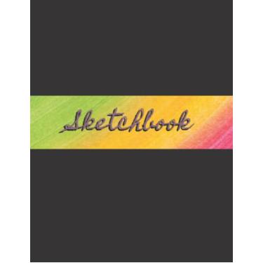 Imagem de Sketchbook: Large, Blank And High Quality 200 Papers Sketch Book Notebook For Drawing, Writing, Pencil Sketching And Doodling