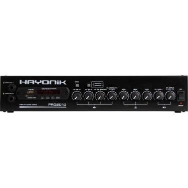 Imagem de Amplificador Hayonik PRO2010 200W RMS com Gongo