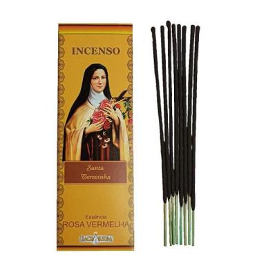 Imagem de Incenso em Vareta de Santa Terezinha do Menino Jesus com Aroma de Rosa
