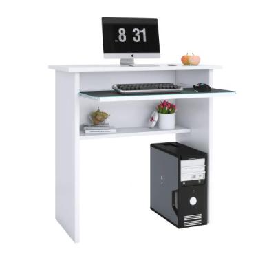 Imagem de Escrivaninha Estudo Home Office Industrial Pra Escritório Mesa Multius