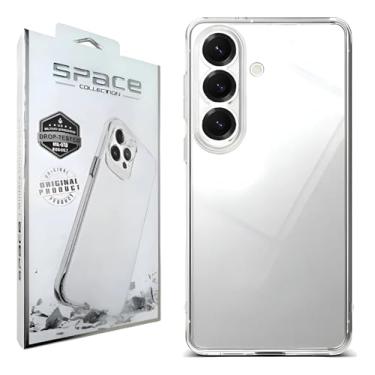Imagem de Capinha Slim Space Hybrid Clear Anti Amarelamento Compatível com S.amsung Galaxy A17 4G 5G – Design Premium