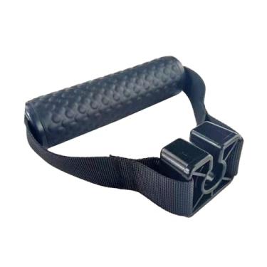 Imagem de KiBcsLic Alça de academia com suporte de grampo, alça de puxar para cima, acessório para equipamento de exercício, barra de pressão de corda de tríceps multi