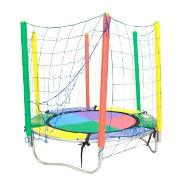 Imagem de Cama Elástica Infantil - Estabilidade E Diversão, Perfeito Para Brincadeiras Infantis