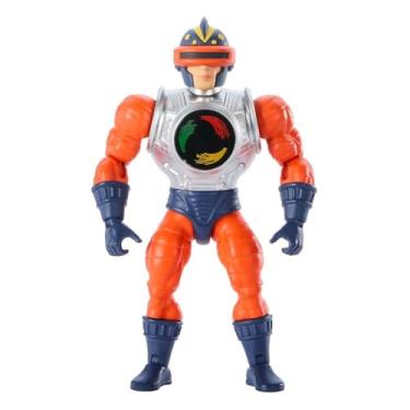 Imagem de Masters of the Universe Origins Sketchbook Series Sy-Klone figura de ação de 13,97 cm inspirada no design de tornado humano, design detalhado e articulações móveis, JFX02