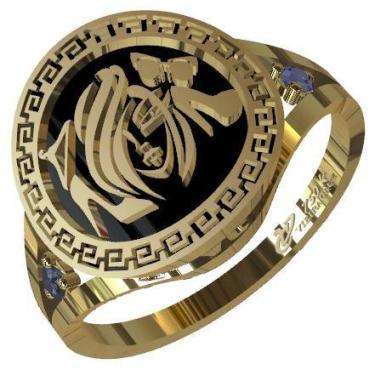 Imagem de Anel De Formatura De Designer de Moda Em Ouro 18k - Vieira Cruz Jóias