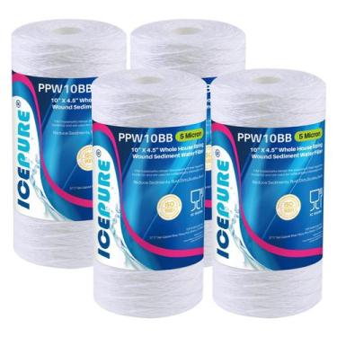 Imagem de Filtro de água ICEPURE PPW10BB 10"x11cm, pacote com 4 mícrons