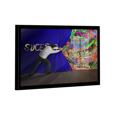 Imagem de Quadro Cortina Do Sucesso -- Br Artes