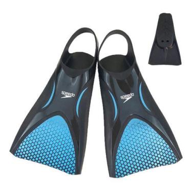 Imagem de Nadadeira Natação Speedo Pé de Pato Power Fin Mergulho, 40/42