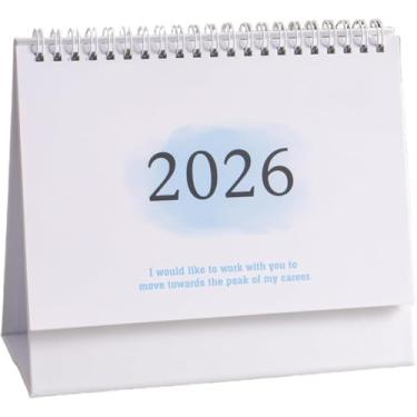 Imagem de Calendário Acadêmico 2025-2026, Calendário de Mesa com Papel Grosso, Calendário de Mesa 2025/2026 (blue)