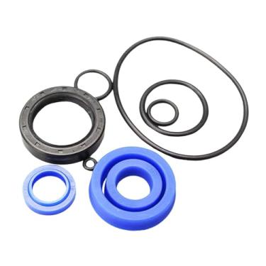 Imagem de Esquirla Kit de vedação de óleo hidráulico para empilhadeira Selo mecânico Reparo estável Acessórios resistentes Peças de cilindro de empilhadeira Anel de, para Yi Li