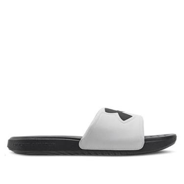 Imagem de Chinelo Under Armour Ansa Light, Branco, Preto, 37/38