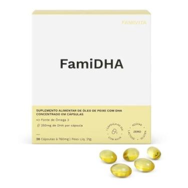 Imagem de FamiDHA 4 Semanas  Suplemento com Ômega3 DHA para Gestantes e Lactante