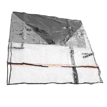 Imagem de AUNMAS Capa Universal para Empilhadeira, Proteção EVA contra Chuva e Poeira, Fácil Instalação Com Porta Com Zíper, Uso Interno e Externo para Empilhadeiras de até 8.000 Libras