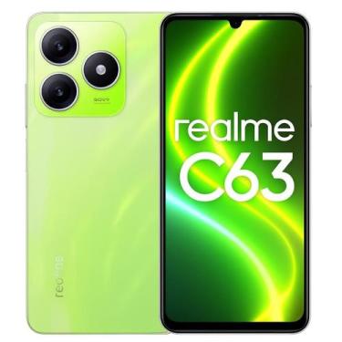 Imagem de Smartphone Realme C63 4G, Tela 6,74, HD 90Hz, Câm. 50MP com IA, Bateri