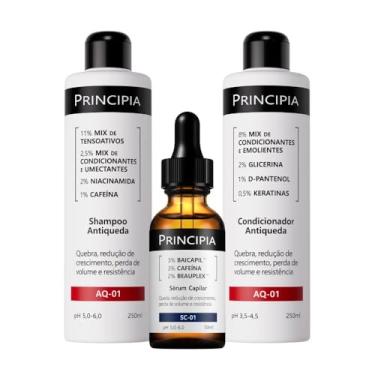 Imagem de Principia Kit Antiqueda Trio Shampoo + Condicionar + Sérum Capilar