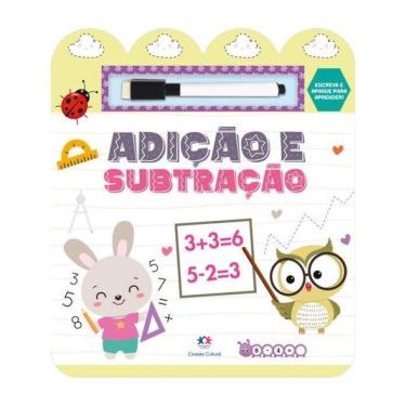 Imagem de Adição E Subtração - Escreva E Apague Para Aprender