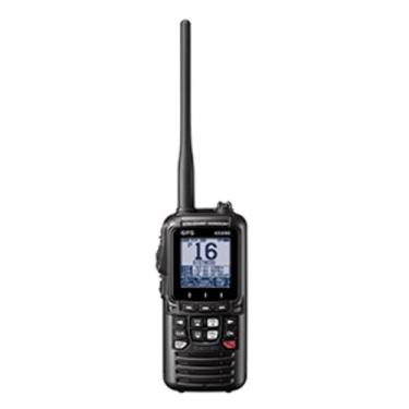 Imagem de Standard Horizon HX890 VHF preto portátil – Rádio bidirecional Flutuante Classe H DSC de 6 watts
