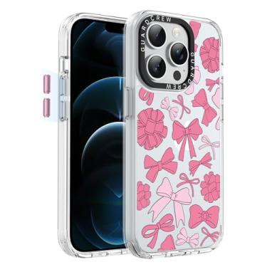 Imagem de GuardCrew Capa para iPhone 13 Pro Max, [proteção contra quedas de grau militar de 3,5 m à prova de colisão] [antiamarelamento e antidescasca] capa de telefone fina à prova de choque transparente TPU