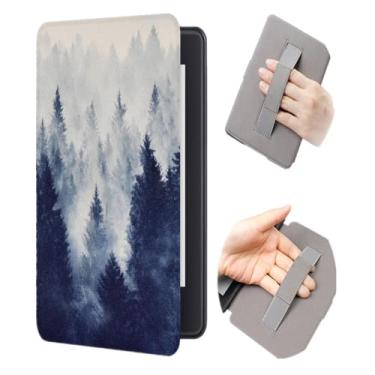 Imagem de Akacy Padrão pintado com capa de alça para Kindle 12 Geração de 7 polegadas (2024, modelos SA568B e SA569P). Capa traseira de borracha TPU de silicone flexível e fina, fina, com cantos reforçados (15)