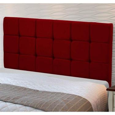 Imagem de Cabeceira Julia 1,95 M King Com Design Moderno Vinho