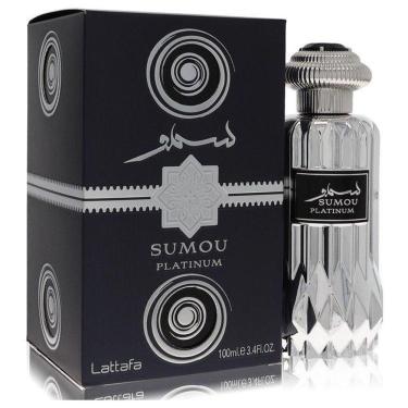 Imagem de Perfume Masculino Lattafa Sumou Platinum Eau De Parfum (unisex) 100 Ml