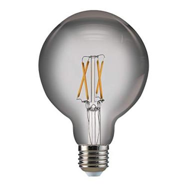 Imagem de Lâmpada LED Filamento BLACK G125, 3W E27 2200K, 100-240V Nâo Dimerizável, Black+Decker, BDF3-0150-01, 3W