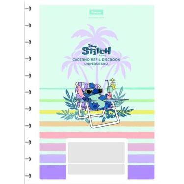 Imagem de Bloco para Fichário Universitário STITCH Discbook 60 Folhas - Foroni